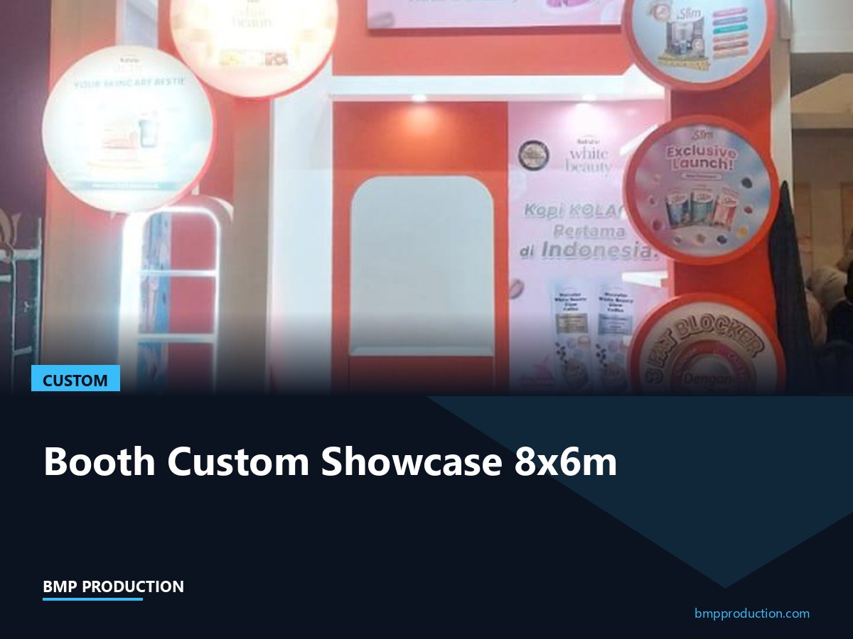 Booth Custom Showcase 8x6m